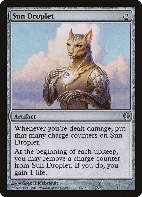 Sun Droplet card art