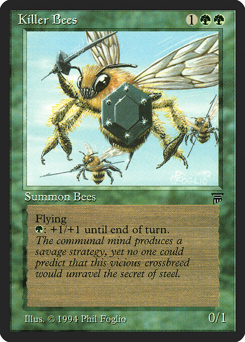Killer Bees card art