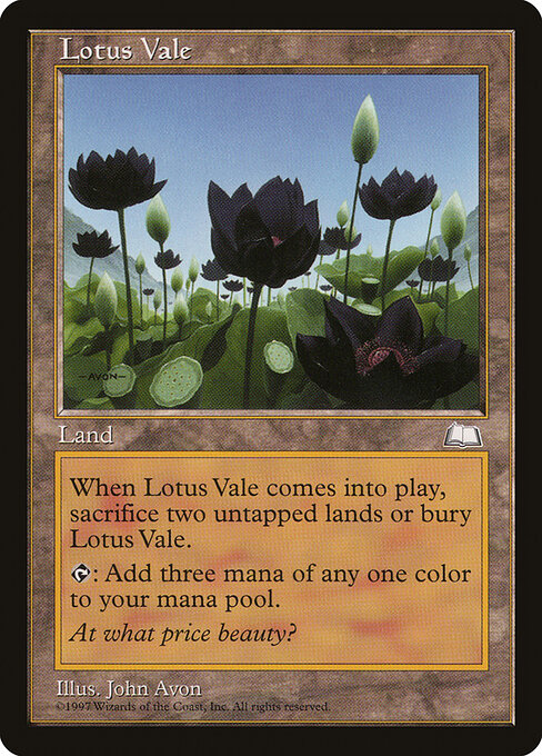 Lotus Vale card art