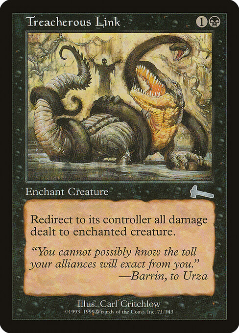 Treacherous Link card art