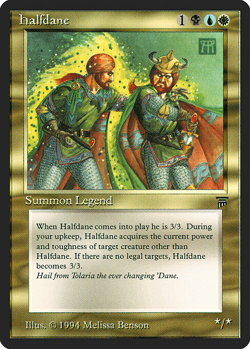 Halfdane card art