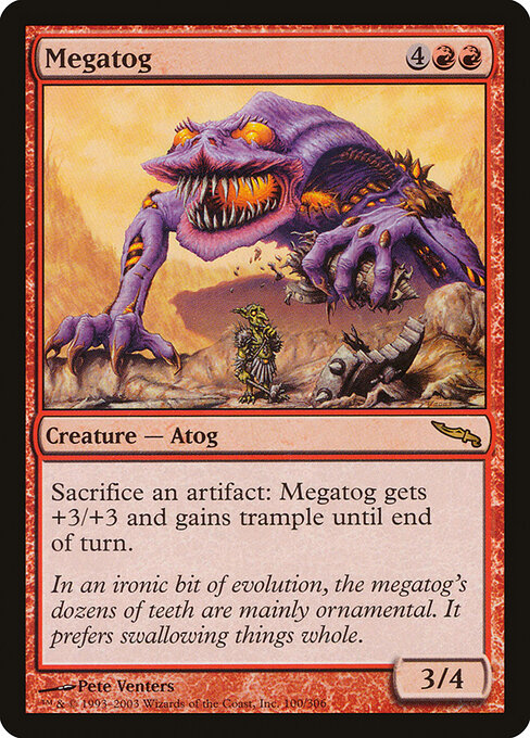 Megatog card art