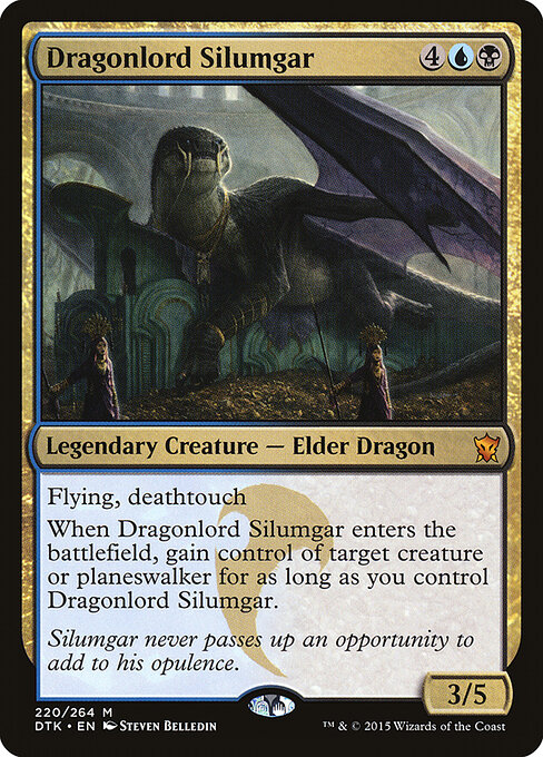 Dragonlord Silumgar card art