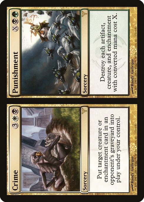 Crime // Punishment card art