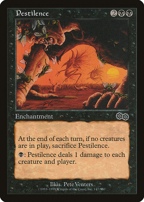 Pestilence card art