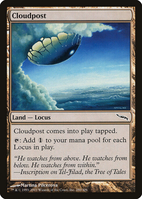 Cloudpost card art