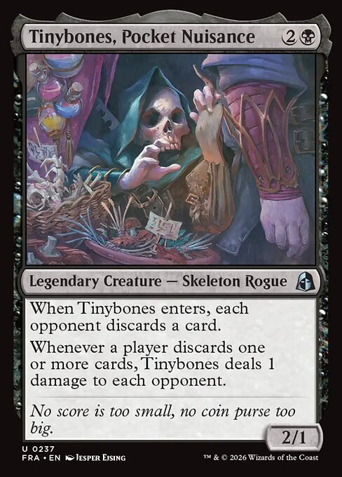 Tinybones, Pocket Nuisance card art