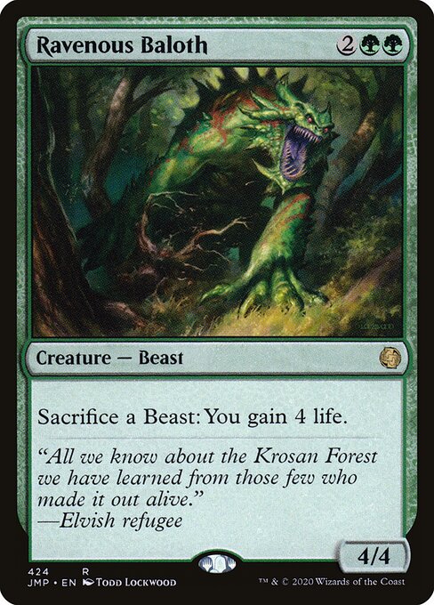 Ravenous Baloth card art