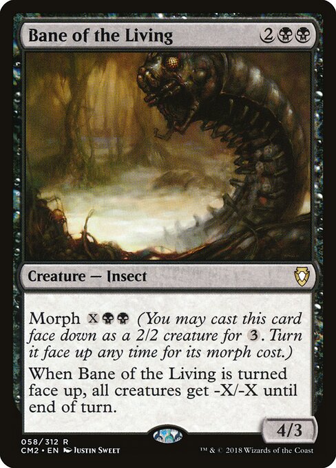 Bane of the Living card art