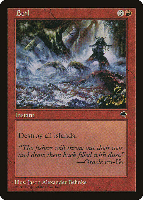 Boil card art