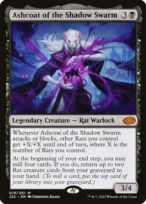 Ashcoat of the Shadow Swarm card art
