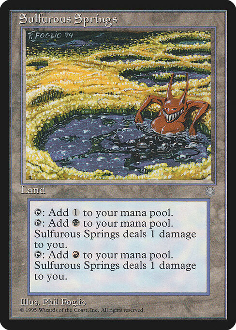 Sulfurous Springs card art