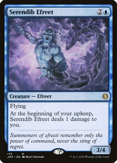 Serendib Efreet card art