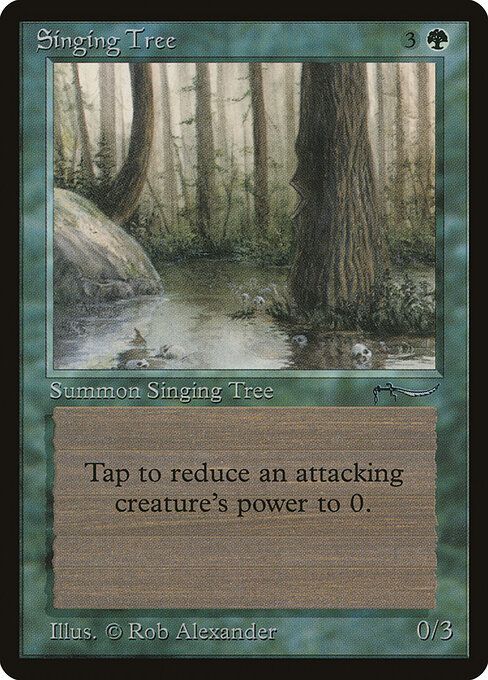 Singing Tree card art