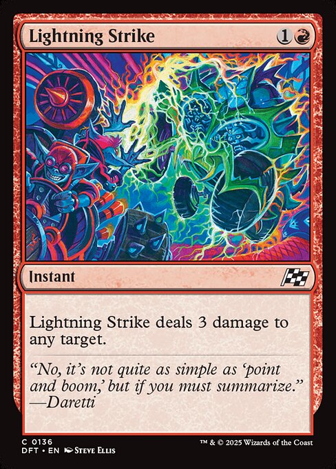 Lightning Strike card art