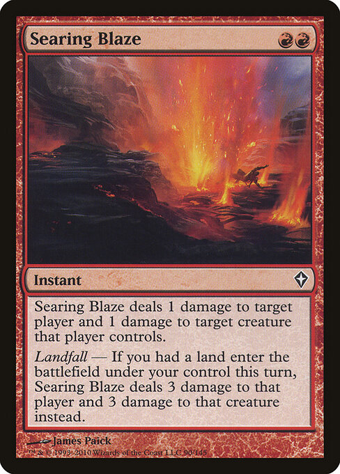 Searing Blaze card art
