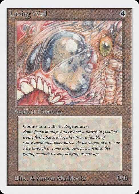 Living Wall card art