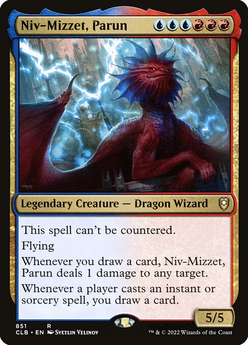 Niv-Mizzet, Parun card art