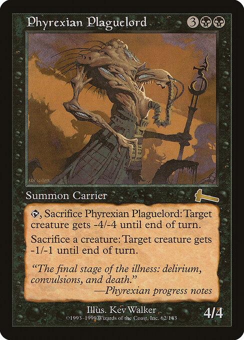 Phyrexian Plaguelord card art
