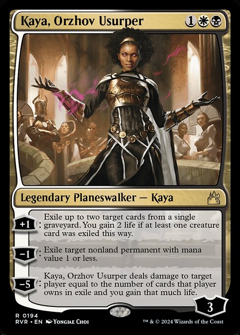 Kaya, Orzhov Usurper card art