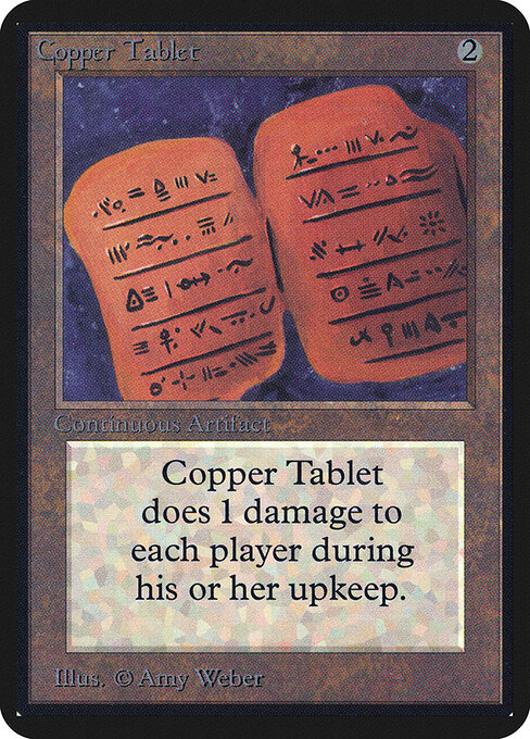 Copper Tablet card art