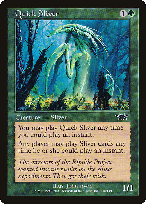 Quick Sliver card art
