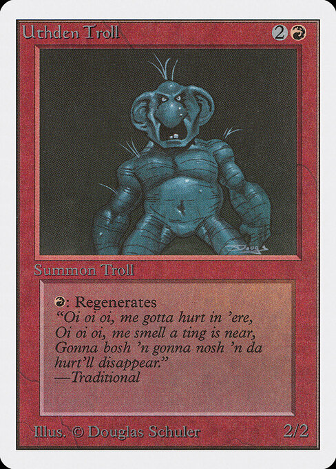 Uthden Troll card art