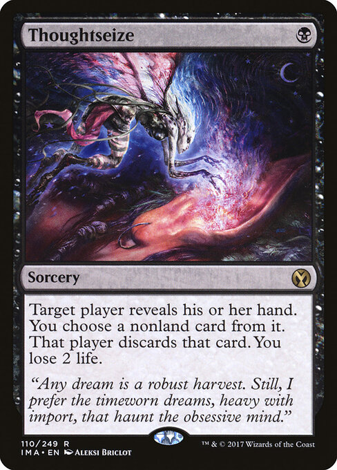 Thoughtseize card art