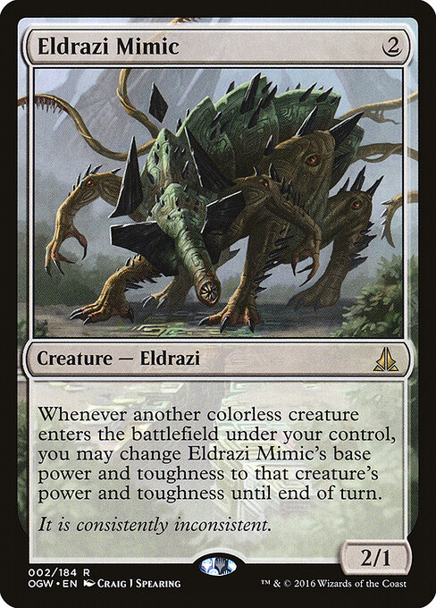 Eldrazi Mimic card art