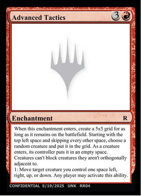 Advanced Tactics card art