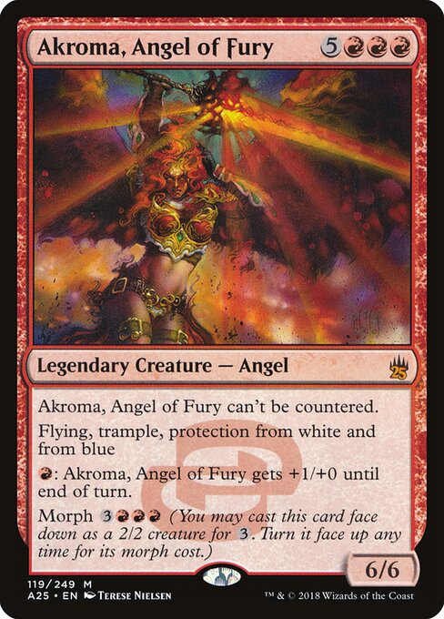Akroma, Angel of Fury card art