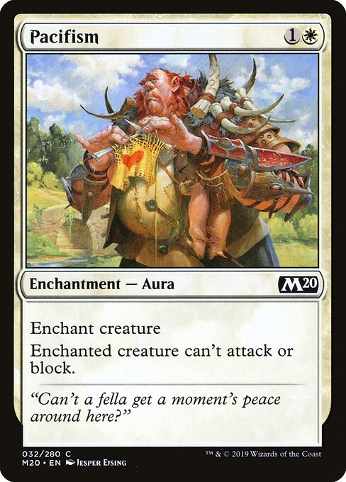 Pacifism card art