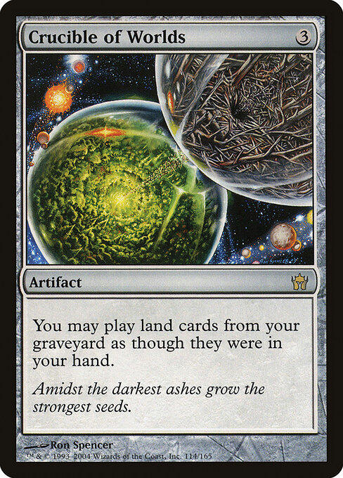 Crucible of Worlds card art
