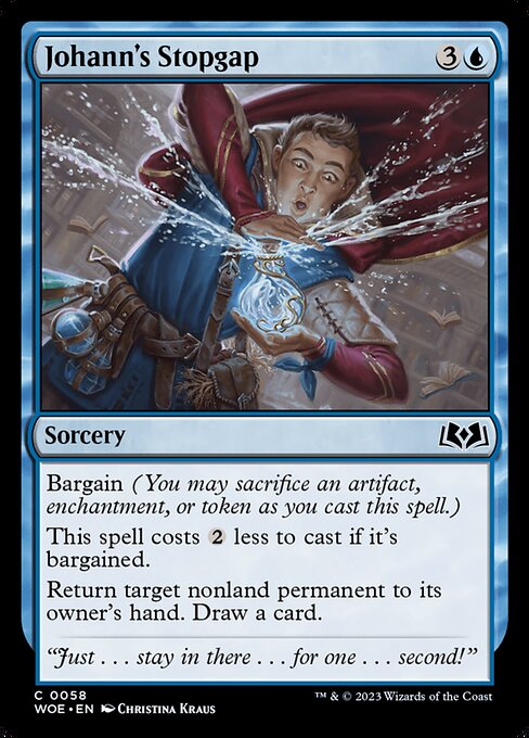 Johann's Stopgap card art