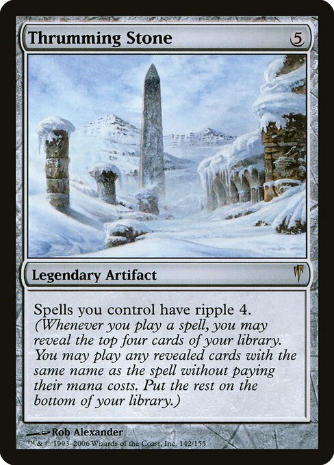 Thrumming Stone card art