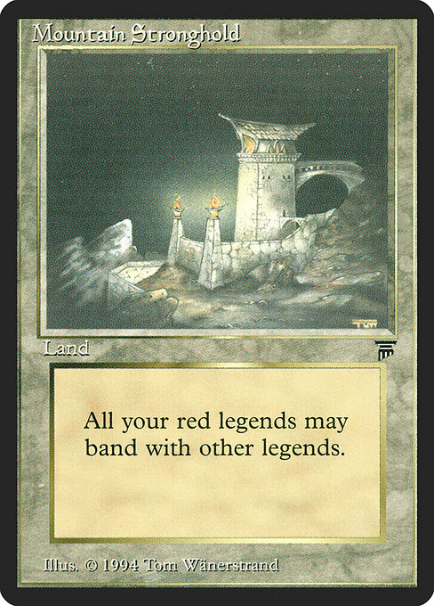 Mountain Stronghold card art