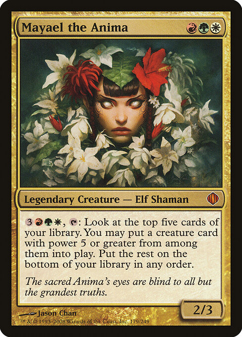 Mayael the Anima card art