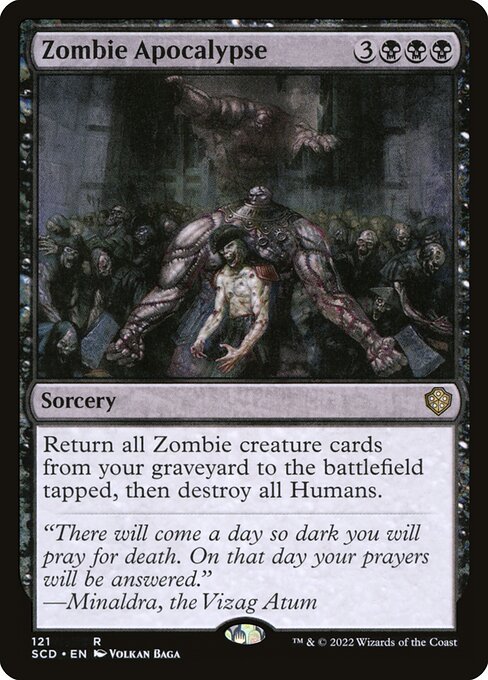 Zombie Apocalypse card art
