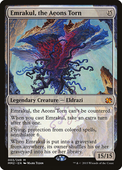 Emrakul, the Aeons Torn card art