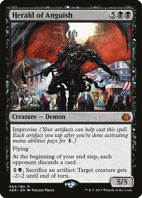 Herald of Anguish card art