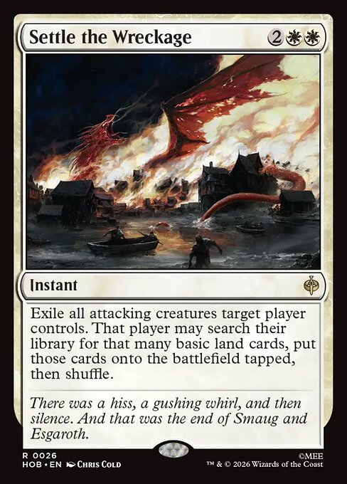 Settle the Wreckage card art