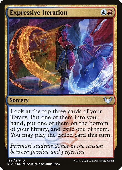 Expressive Iteration card art