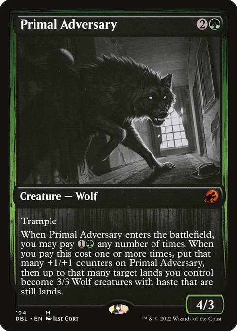 Primal Adversary card art