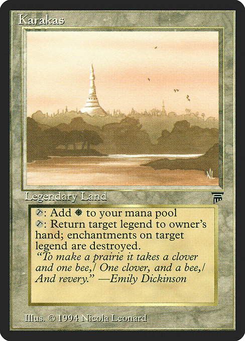 Karakas card art