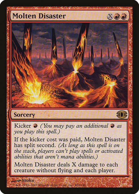Molten Disaster card art