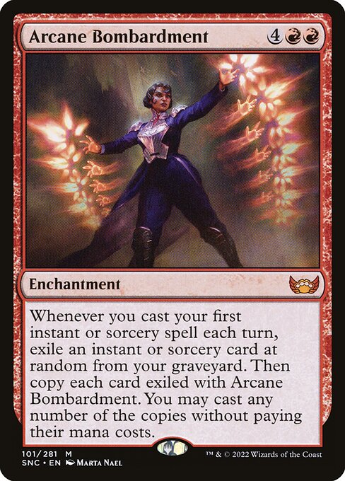 Arcane Bombardment card art
