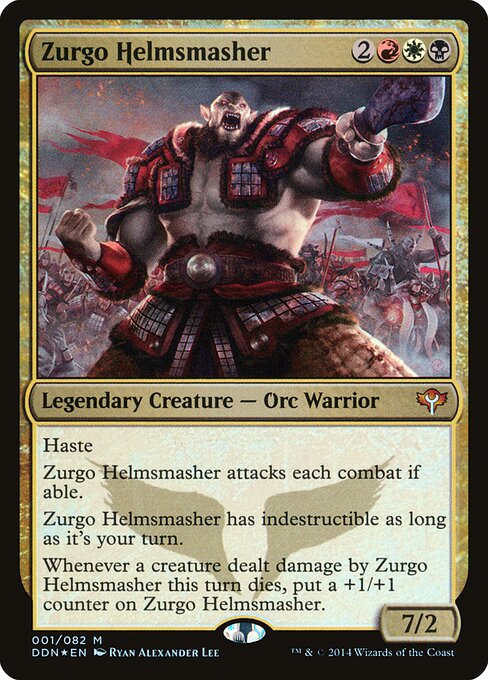 Zurgo Helmsmasher card art