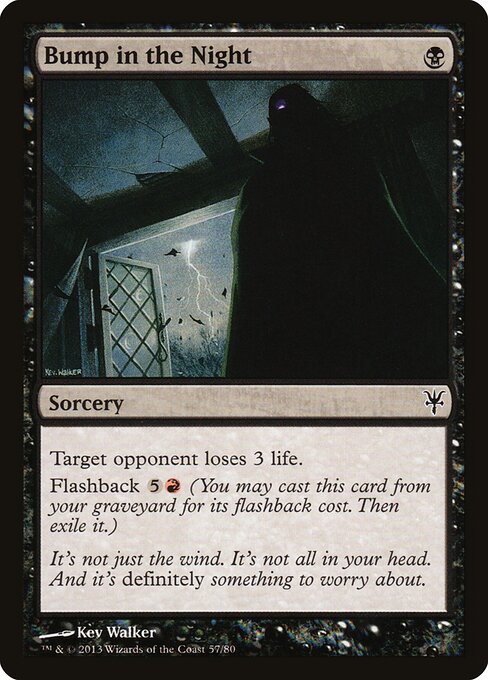 Bump in the Night card art