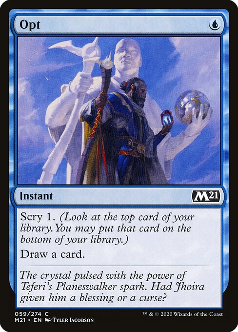 Opt card art
