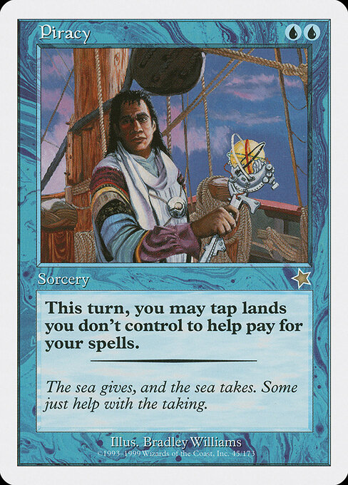 Piracy card art